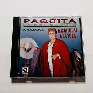 Paquita La Del Barrio CD - Me Saludas A La Tuya 1998